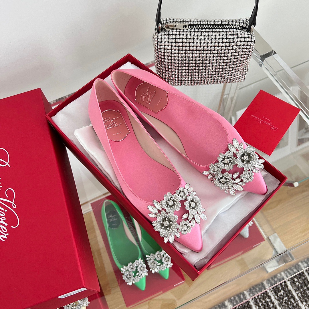 GIÀY ROGER VIVIER Bling Bling ballet flats shoes