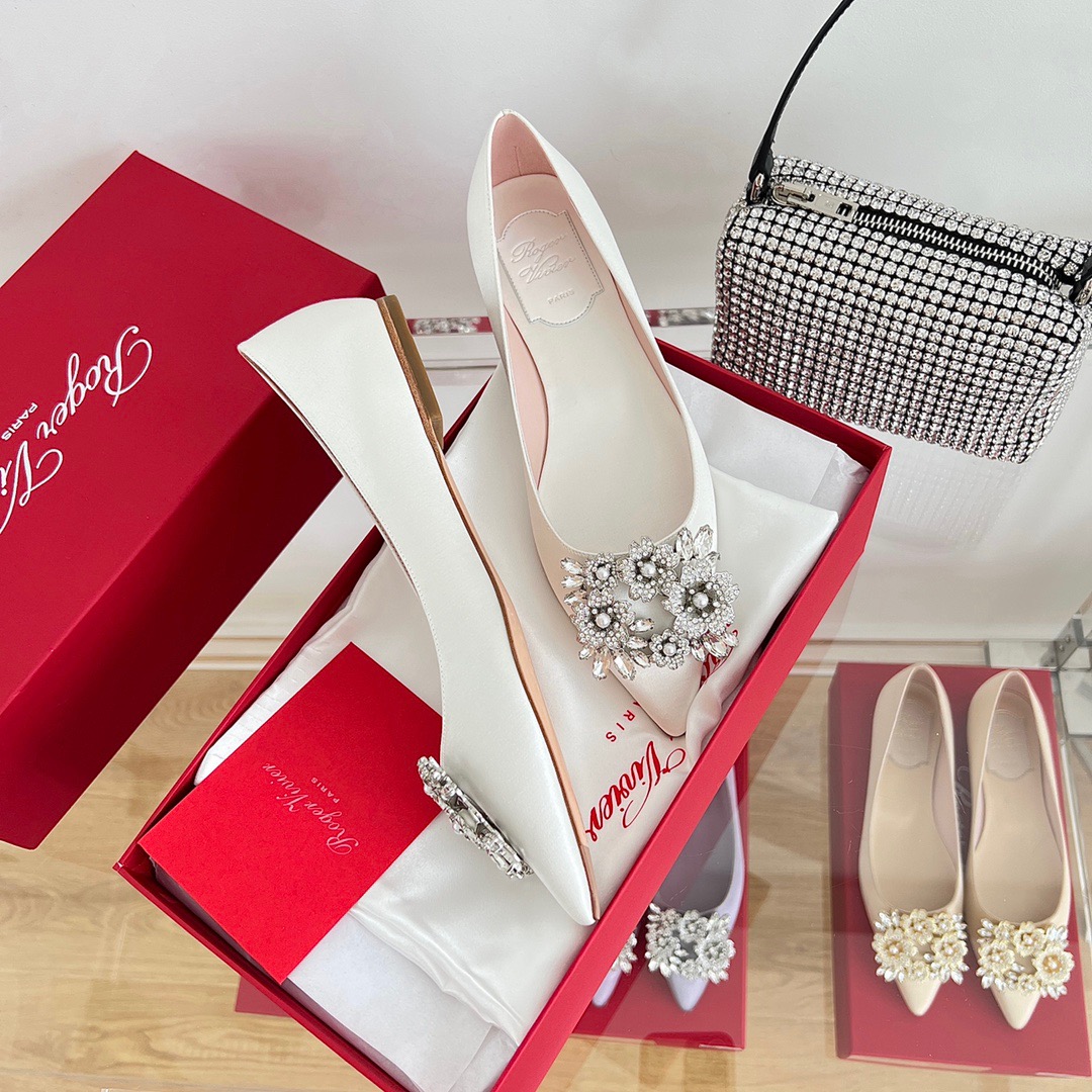 GIÀY ROGER VIVIER Bling Bling ballet flats shoes