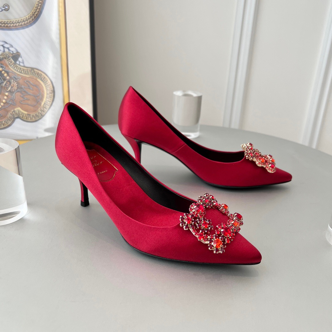 GIÀY ROGER VIVIER Bling Bling heel shoes 5cm