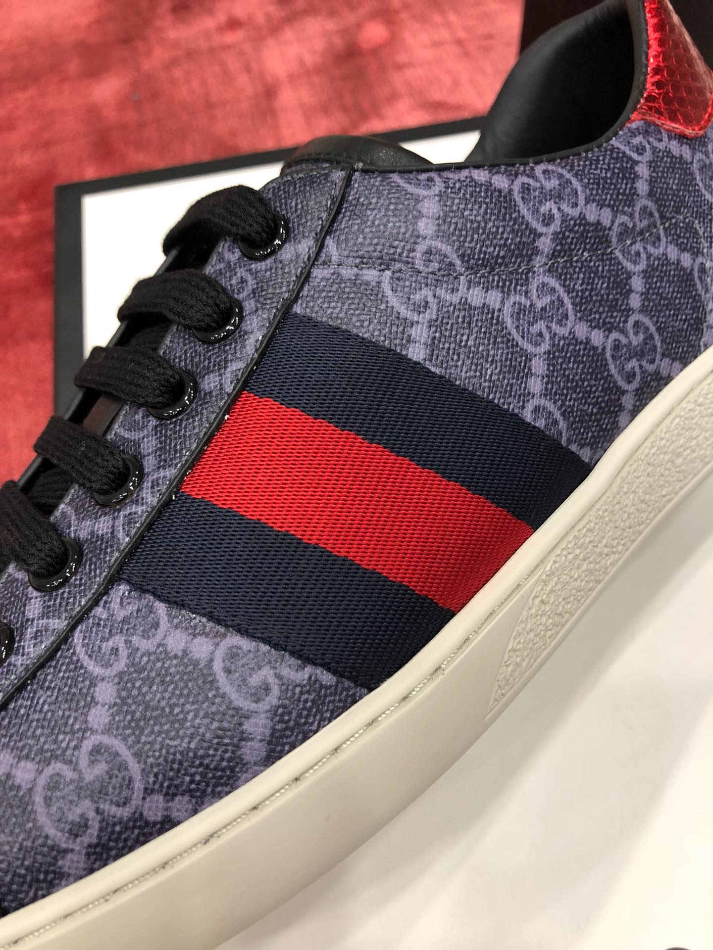 GIÀY GUCCI  Leather Interlocking G Driving Shoes