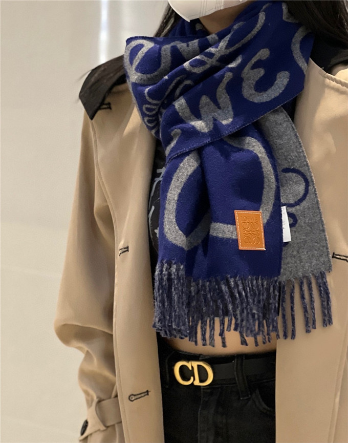 KHĂN LOEWE Cashmere scarf