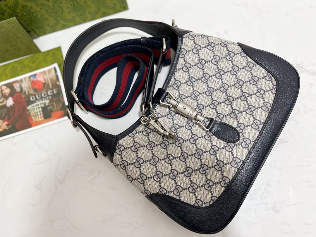 TÚI Gucci Jackie 1961 shoulder bag blue Top Quality