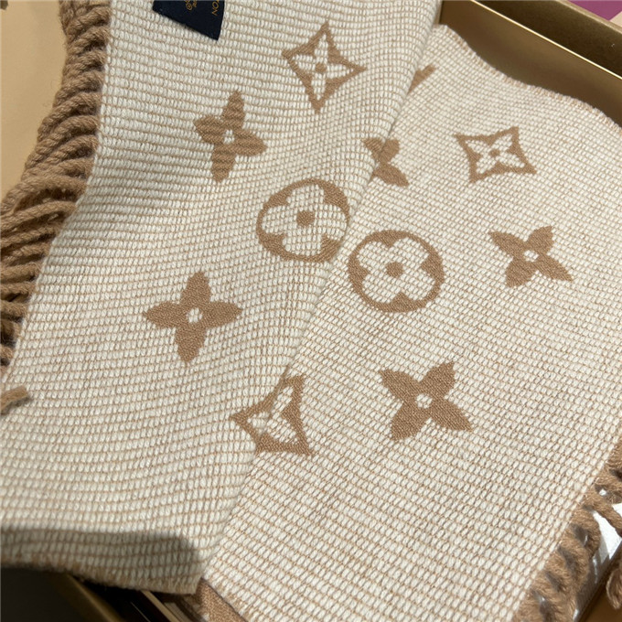 KHĂN Louis Vuitton LV Cashmere scarf