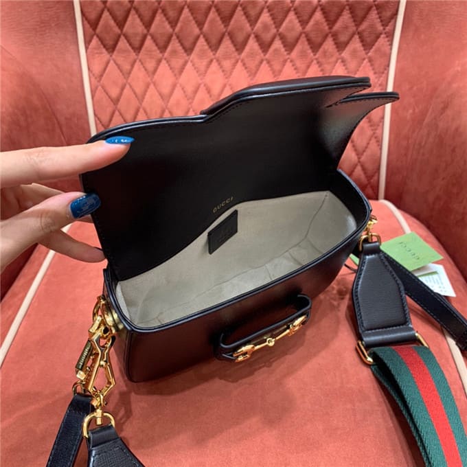 TÚI Gucci Horsebit 1955 bag black Top Quality