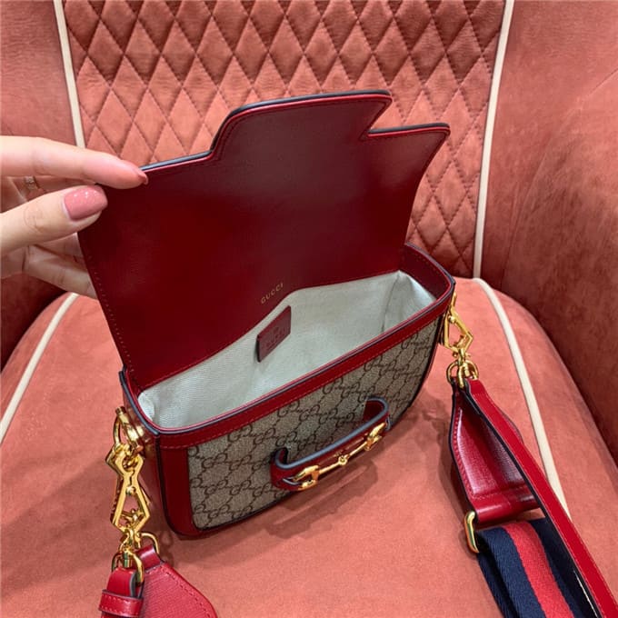TÚI Gucci Horsebit 1955 bag red Top Quality