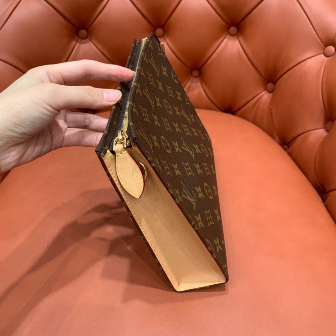 VÍ LOUIS VUITTON MONOGRAM MONO POUCH