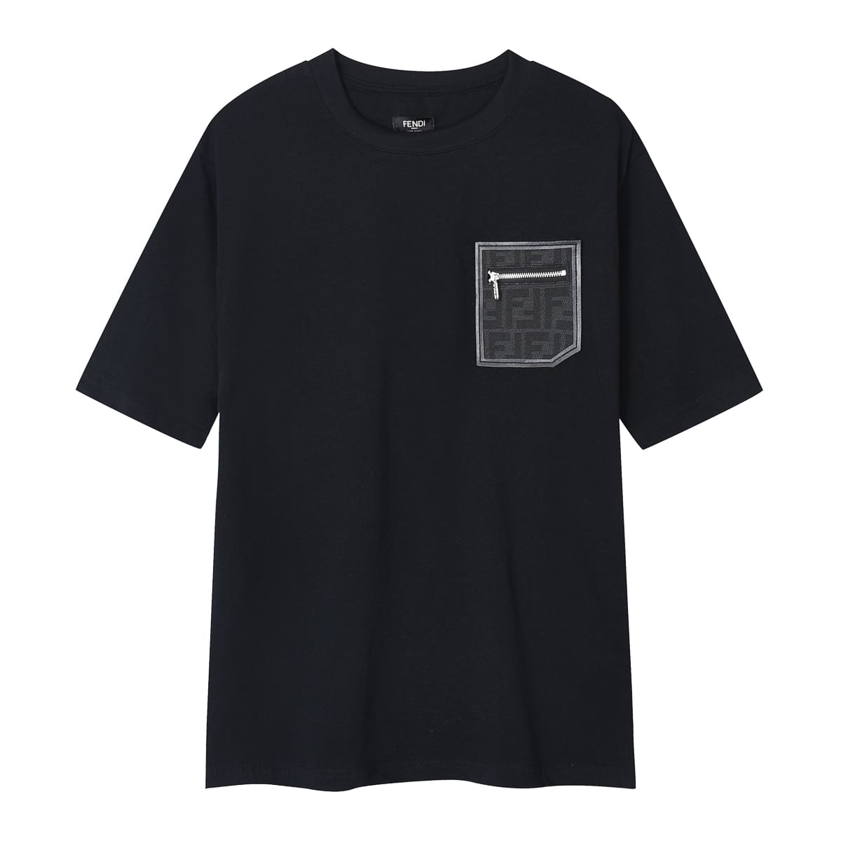 ÁO FENDI T SHIRT MÀU ĐEN UNISEX