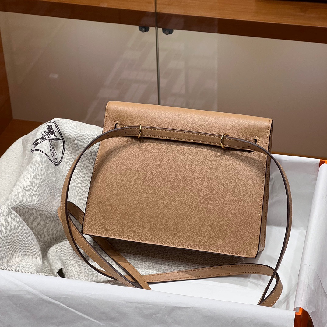 TÚI HERMES Kelly Danse Brown Handmade khâu tay 22CM(giá liên hệ)