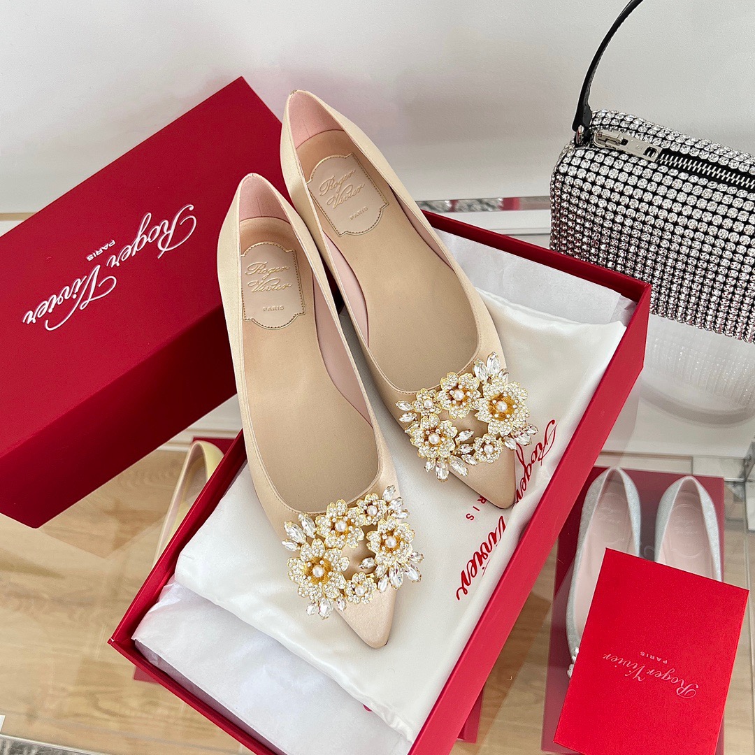GIÀY ROGER VIVIER Bling Bling ballet flats shoes