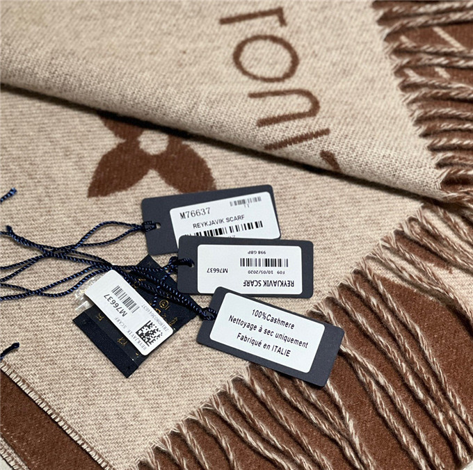 KHĂN Louis Vuitton LV Cashmere scarf