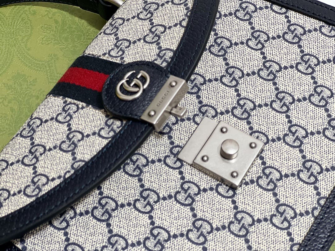 TÚI Gucci Ophidia Small Top Handle bag blue Top Quality