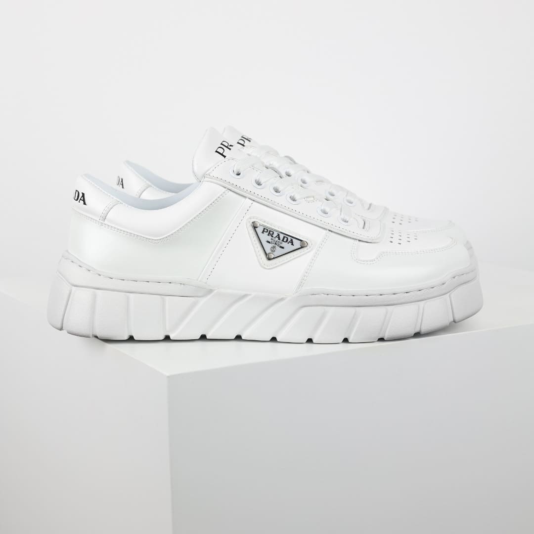 GIÀY PRADA CATWALK SNEAKER ALL WHITE