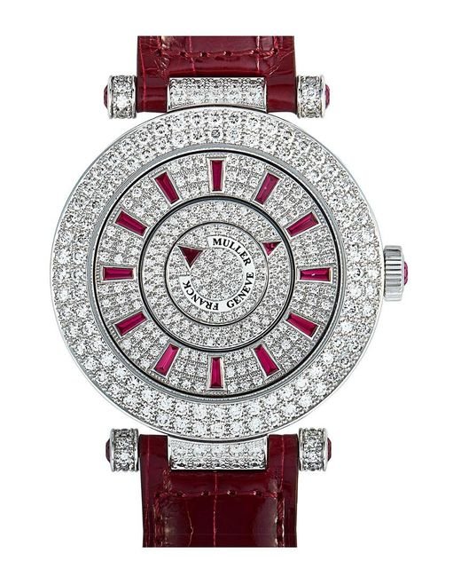 FRANCK MULLER Rainbow Sapphire Quartz Watch