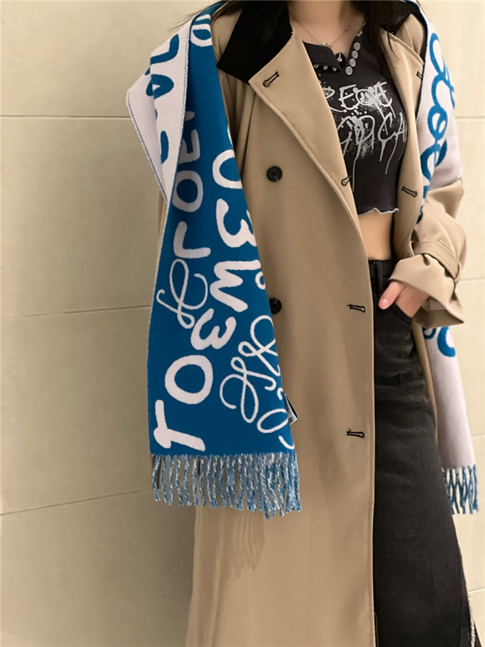KHĂN LOEWE Cashmere scarf