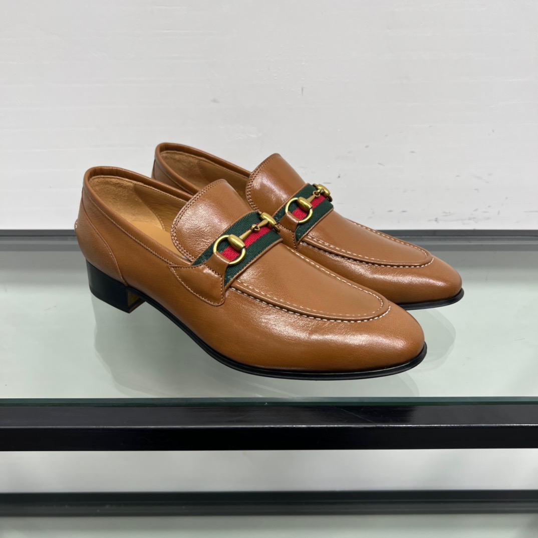 GIÀY GUCCI GG HORSEBIT LOGO LOAFER SHOES