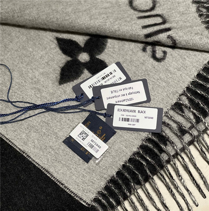 KHĂN Louis Vuitton LV Cashmere scarf