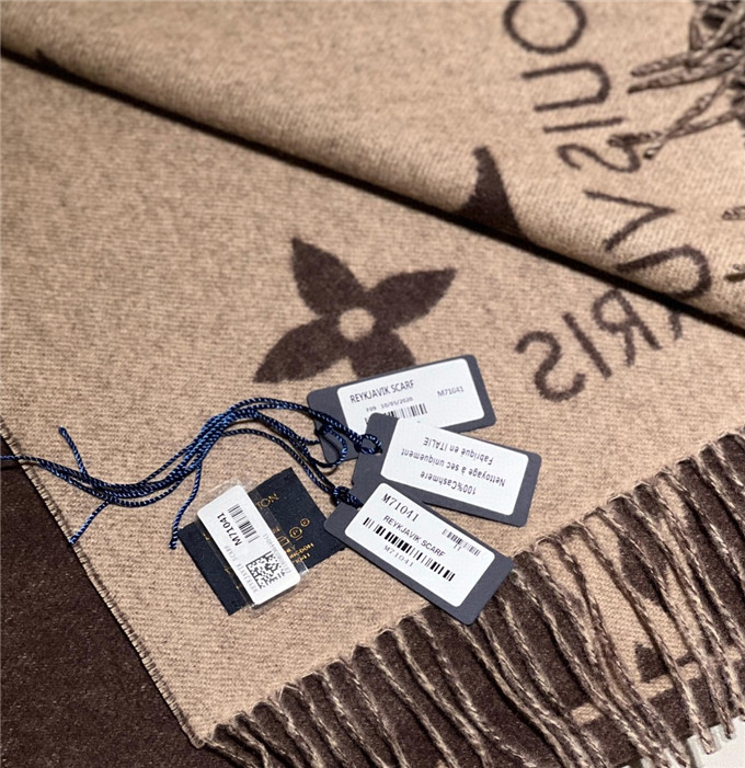 KHĂN Louis Vuitton LV Cashmere scarf