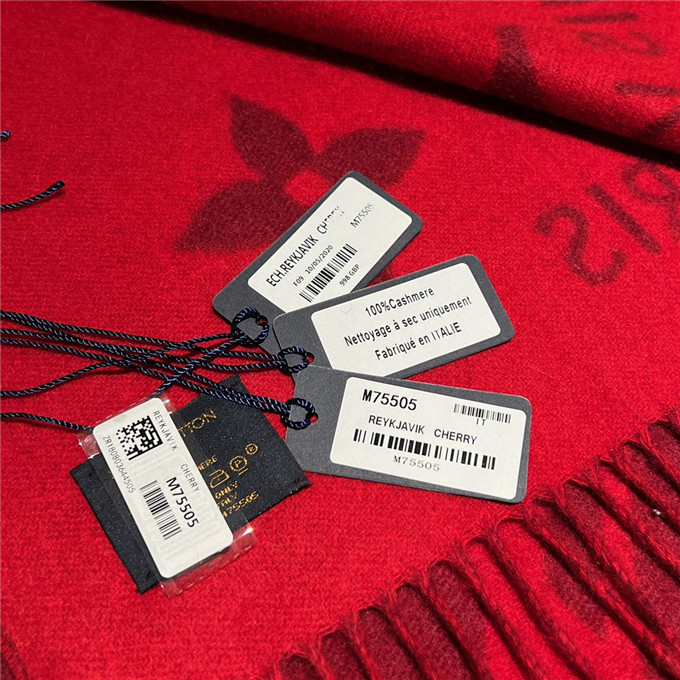 KHĂN Louis Vuitton LV Cashmere scarf