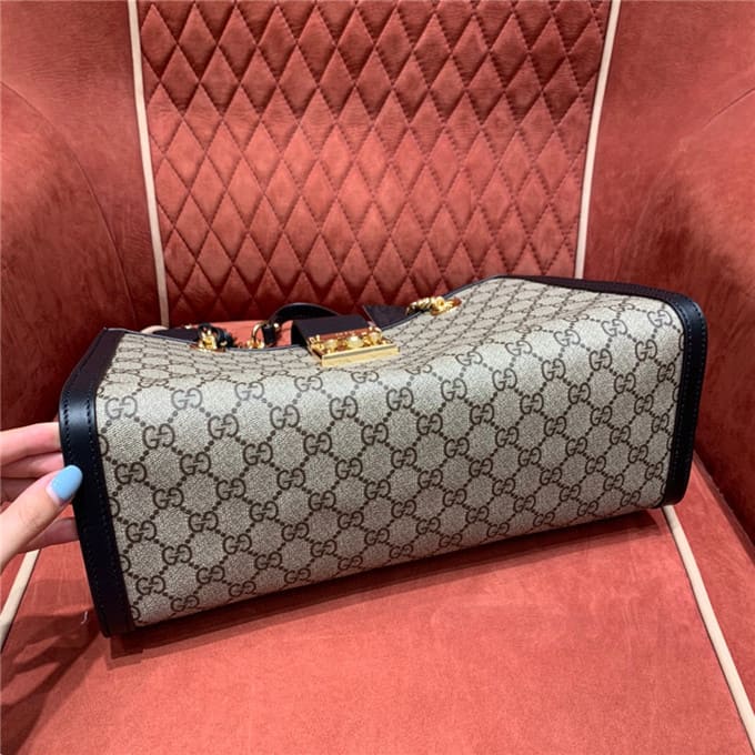 TÚI Gucci Padlock gg medium shoulder bag black Top Quality