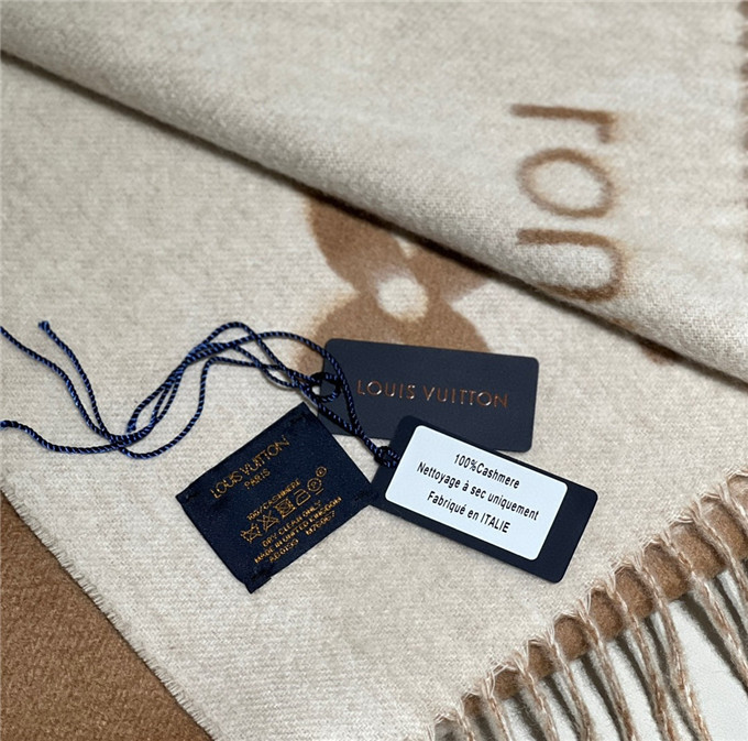KHĂN Louis Vuitton LV Cashmere scarf