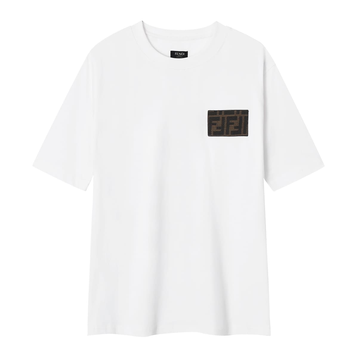 ÁO FENDI T SHIRT MÀU TRẮNG UNISEX