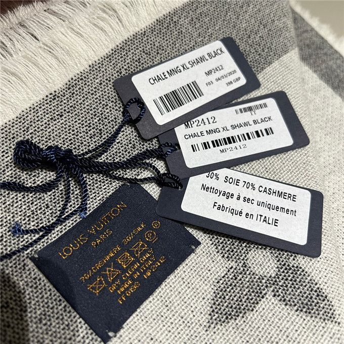 KHĂN Louis Vuitton LV Logo scarf