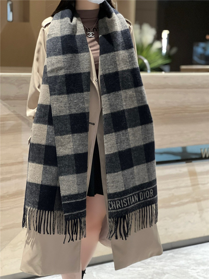 KHĂN Christian Dior Cashmere scarf