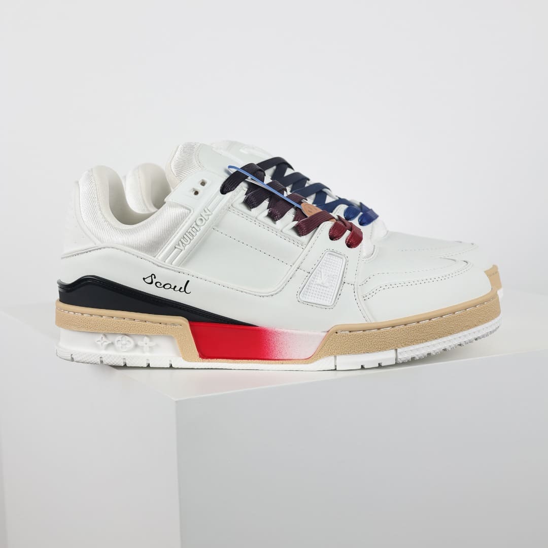 GIÀY LOUIS VUITTON TRAINERS COLORFUL AND WHITE