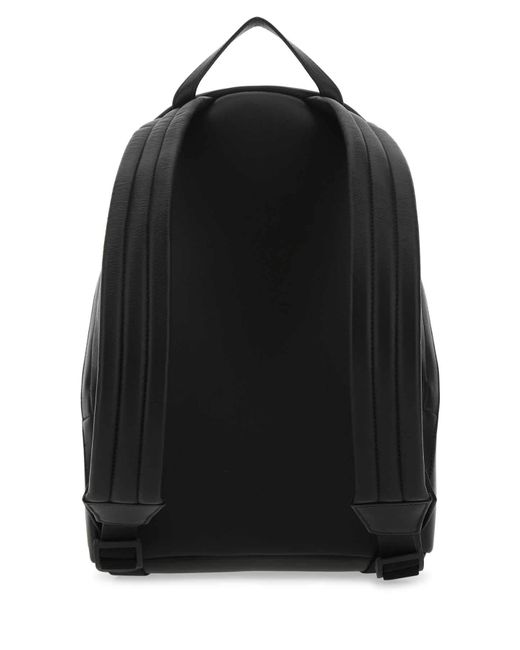 BALO Balenciaga Black Leather Everyday Backpack