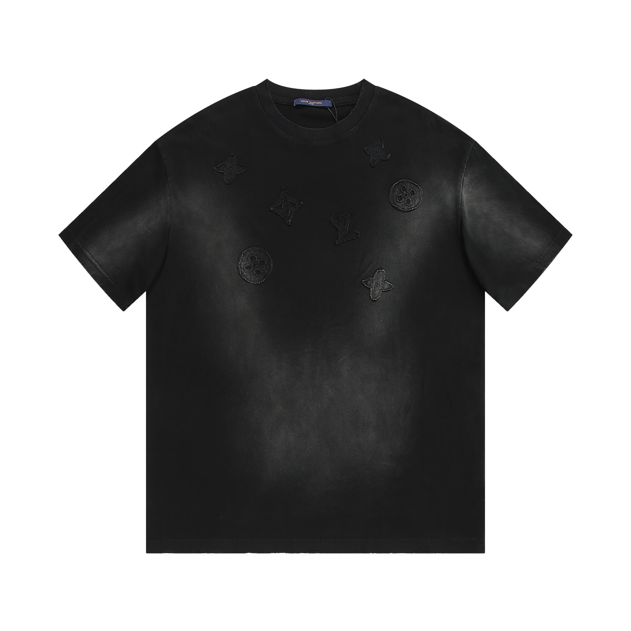 ÁO LOUIS VUITTON T SHIRT MÀU ĐEN UNISEX