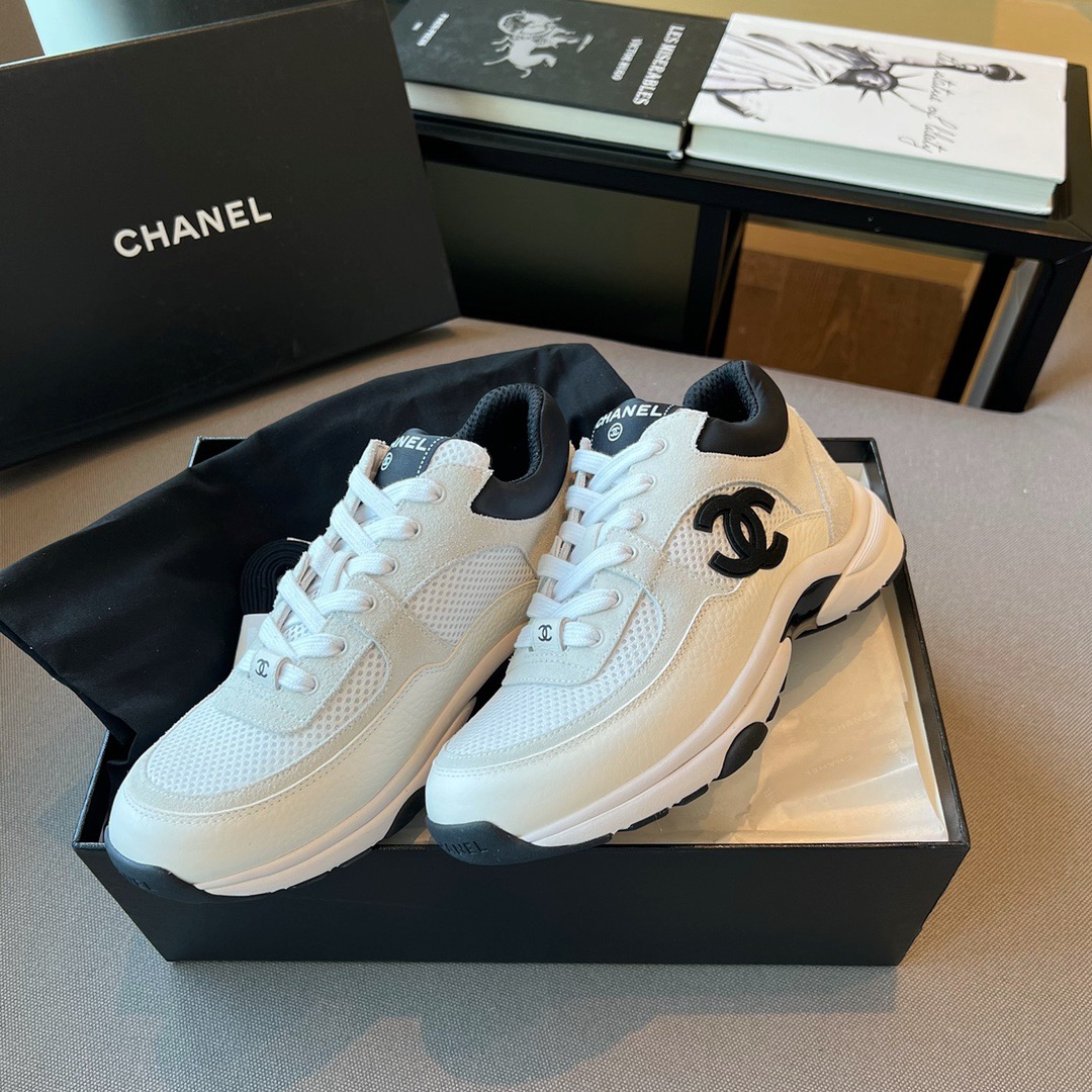 GIÀY CHANEL CC LOGO SNEAKERS