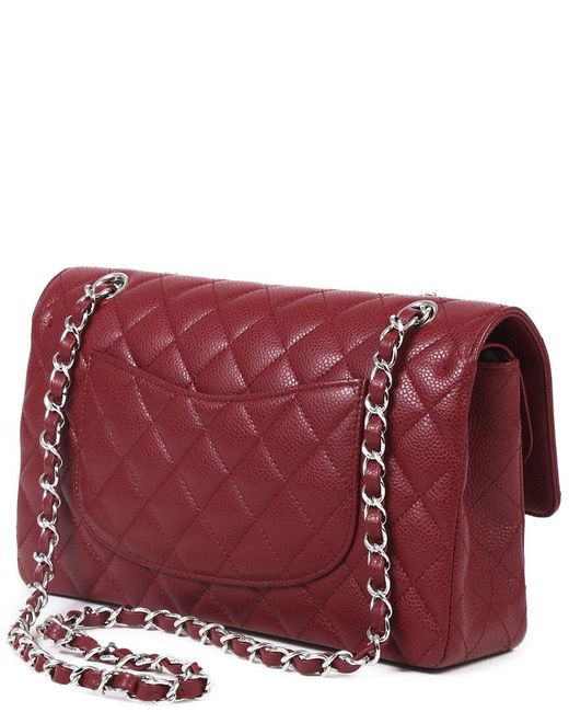 TÚI CHANEL Quilted Caviar Classic Single Flap Bag