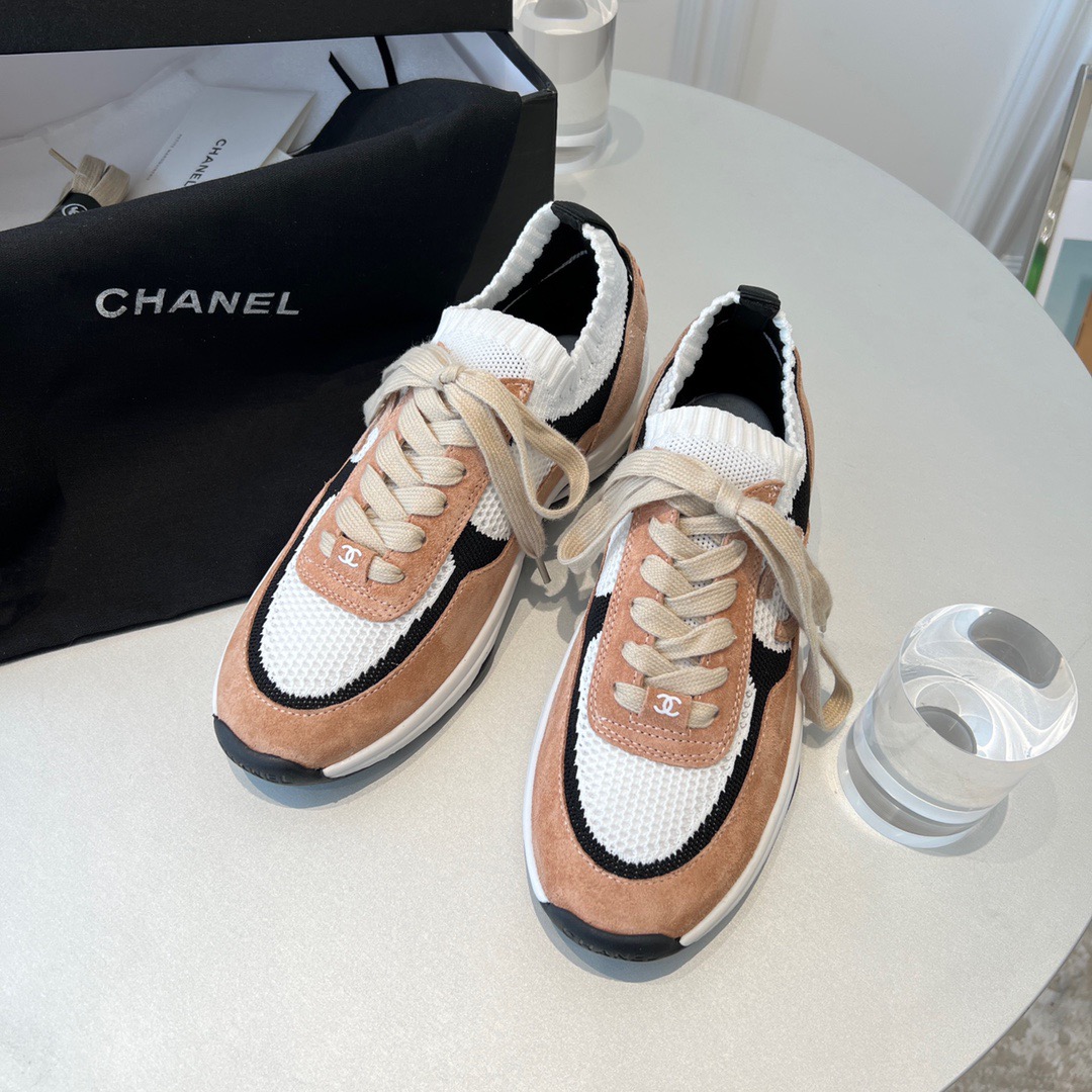 GIÀY CHANEL CC LOGO SNEAKERS shoes