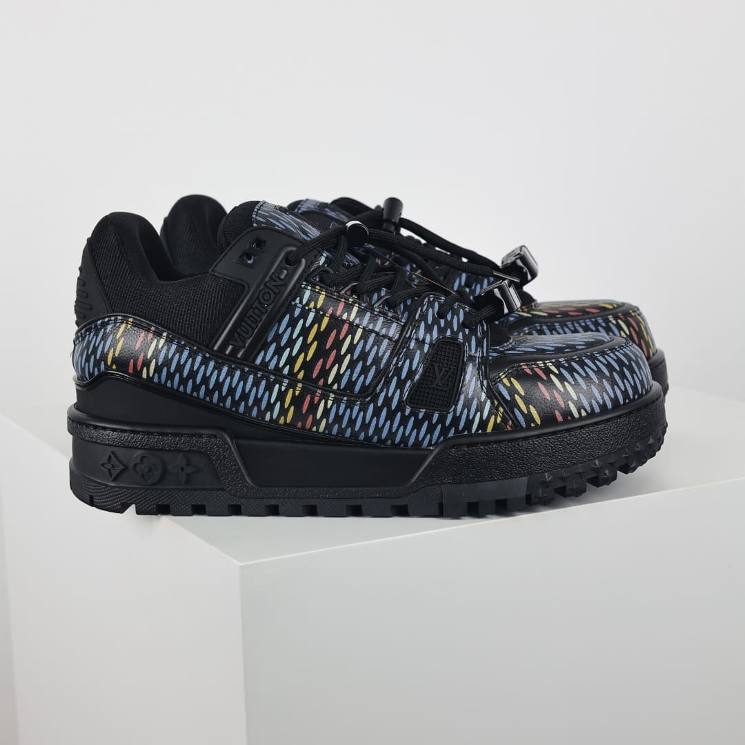 GIÀY LOUIS VUITTON FATTY ALL TITANS BLACK
