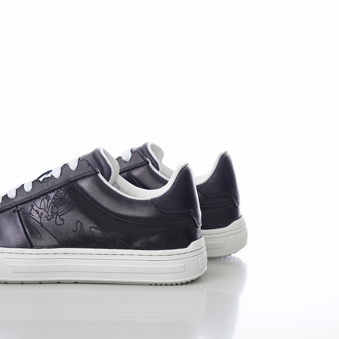 GIÀY BERLUTI PATINA LEATHER SNEAKER SHOES AAA