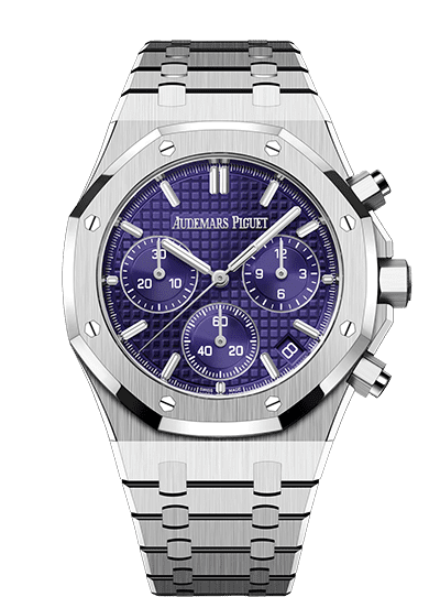 Đồng hồ Ademars Piguet Royal Oak Selfwinding Chronograph mặt số màu tím