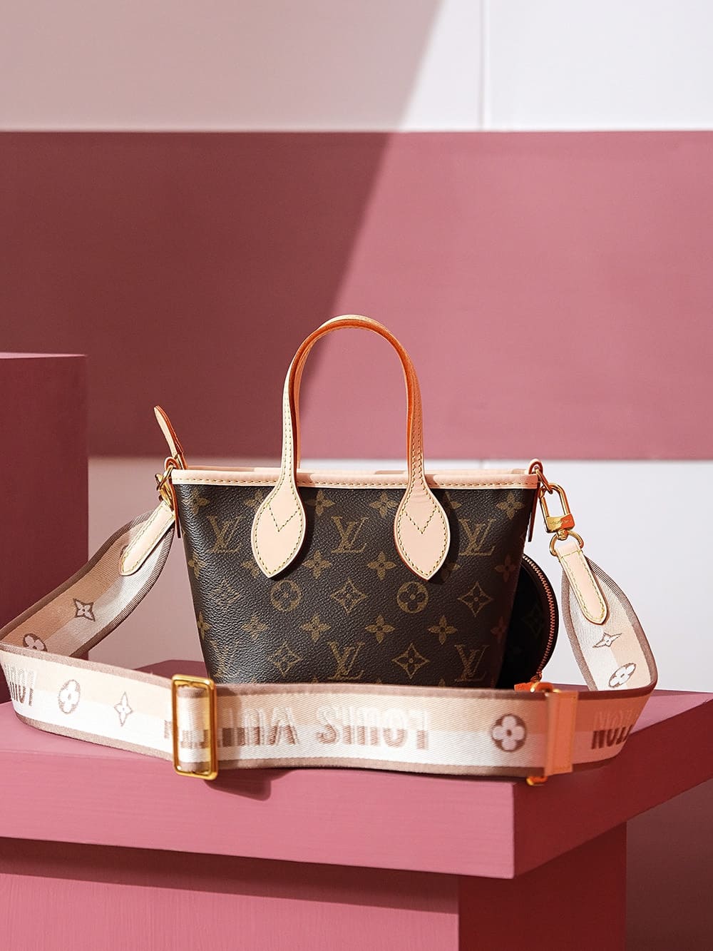 TÚI LOUIS VUITTON NEVERFULL BB MONOGRAM UNISEX BEST QUALITY SẢN PHẨM TỐT NHẤT