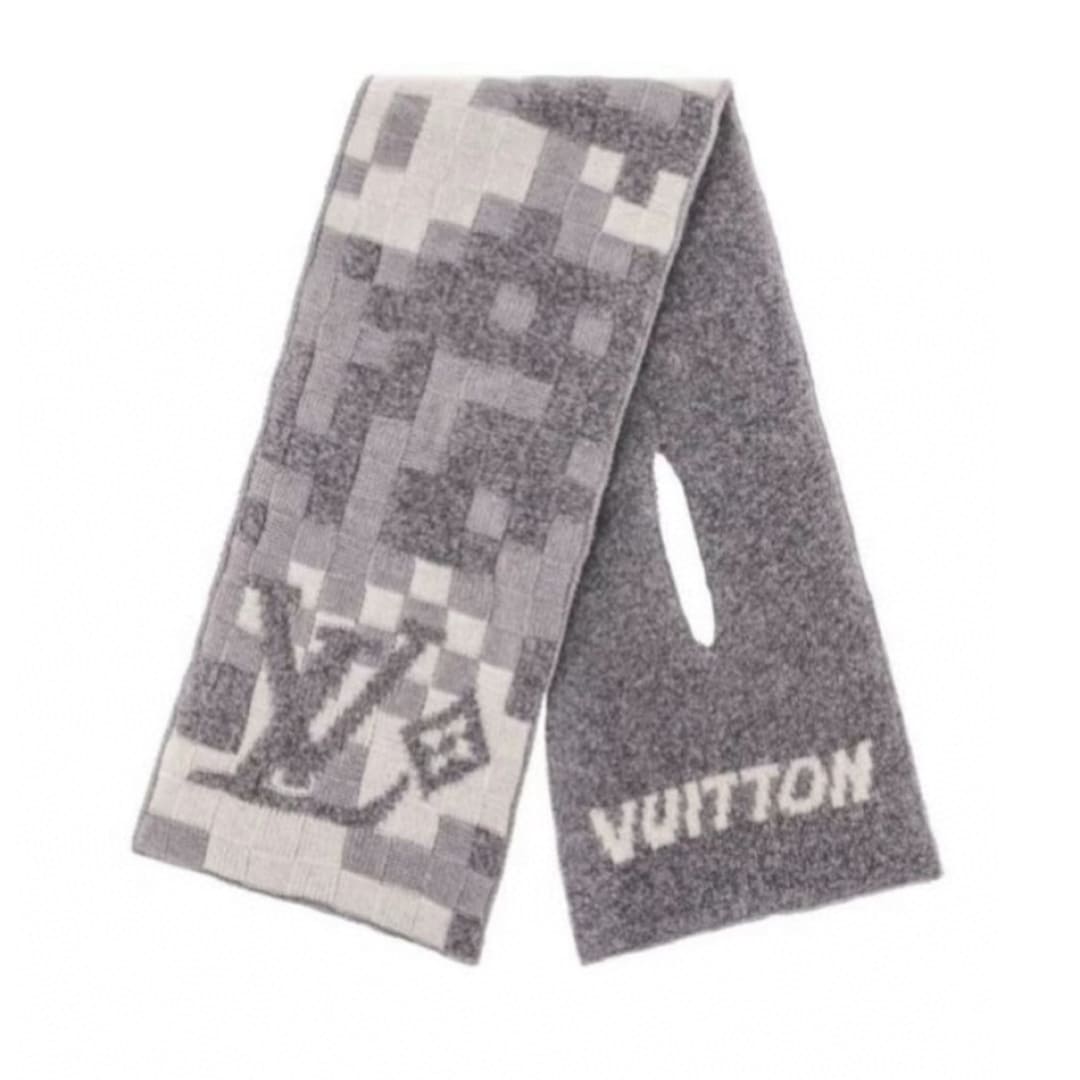 KHĂN LOUIS VUITTON DAMOFLAGE TOP QUALITY AAA WOOL
