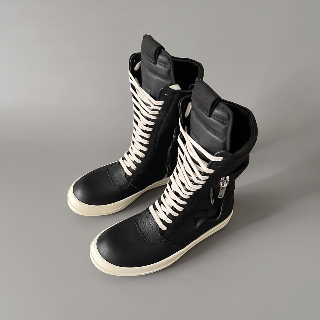 GIÀY RICK OWENS HIGH TOP TOP QUALITY SHOES AAA
