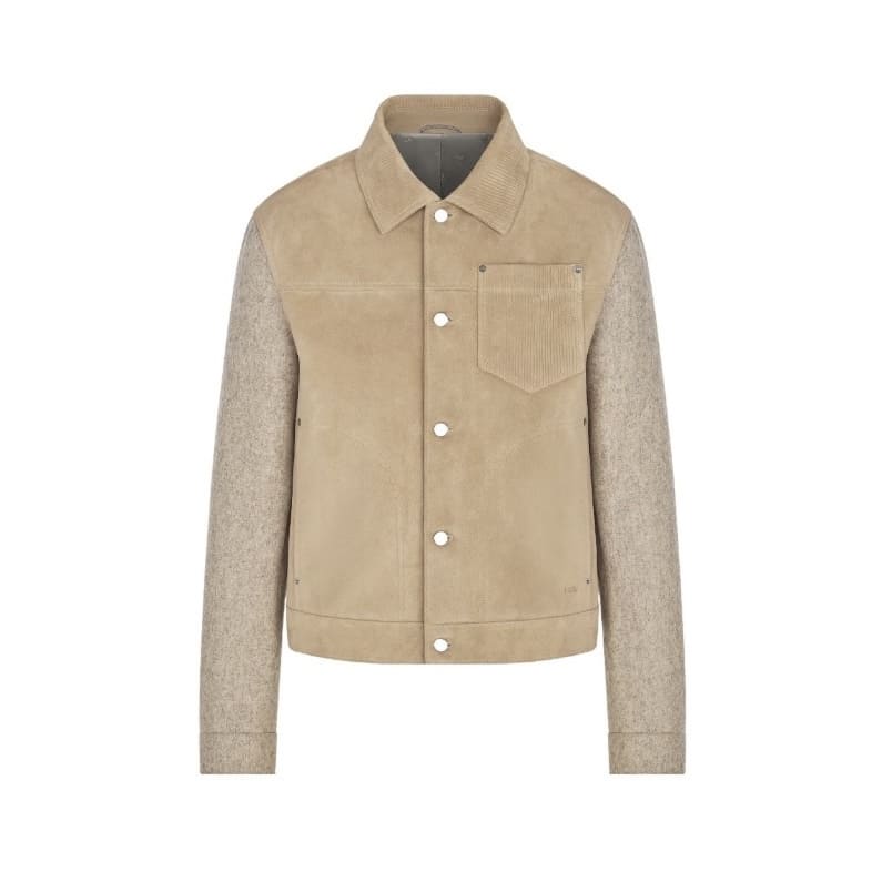 ÁO DIOR WOOL LEATHER JACKET TOP QUALITY AAA