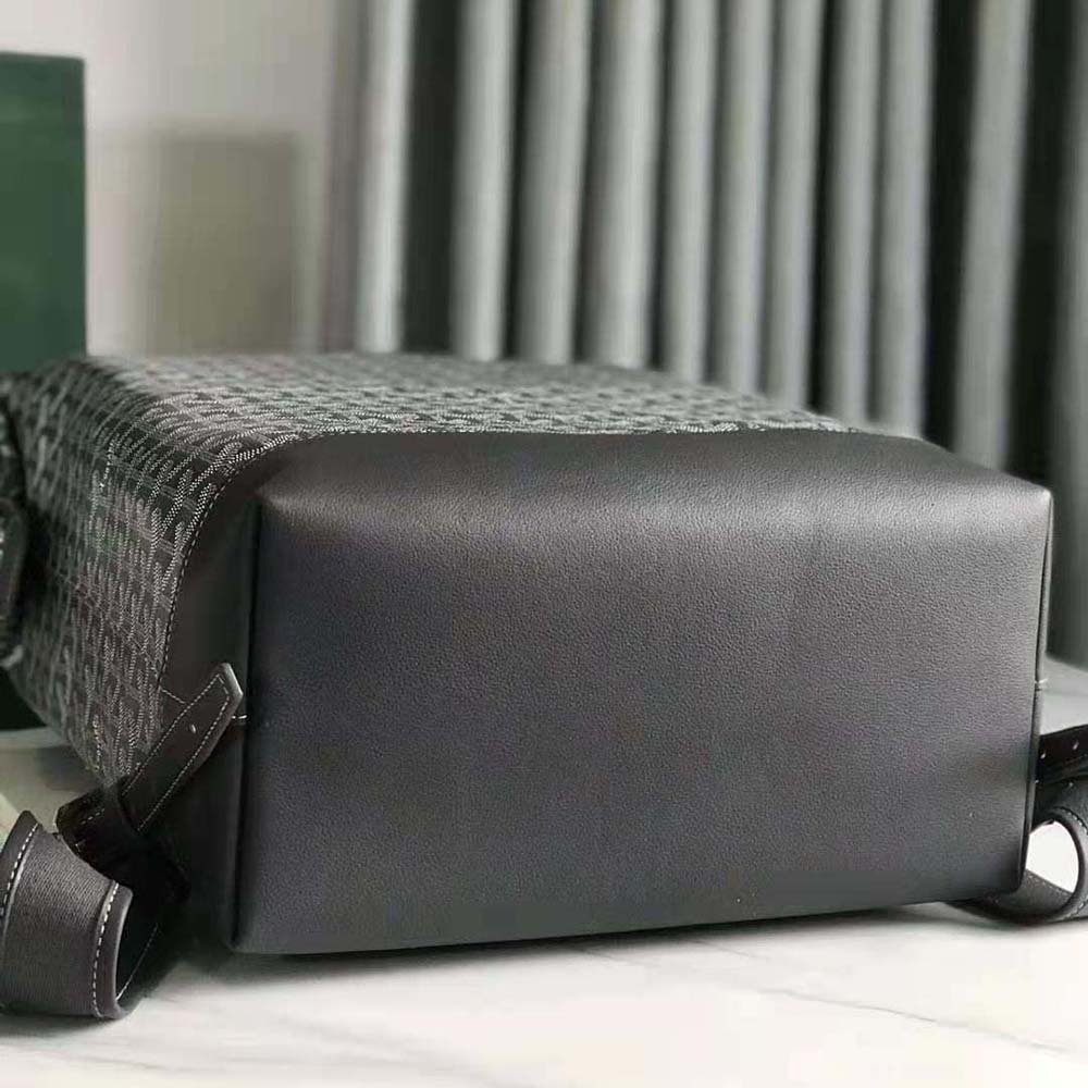 TÚI Goyard Women Sac A Dos Cisalpin in Goyardine Canvas & Chevroches Calfskin-Silver