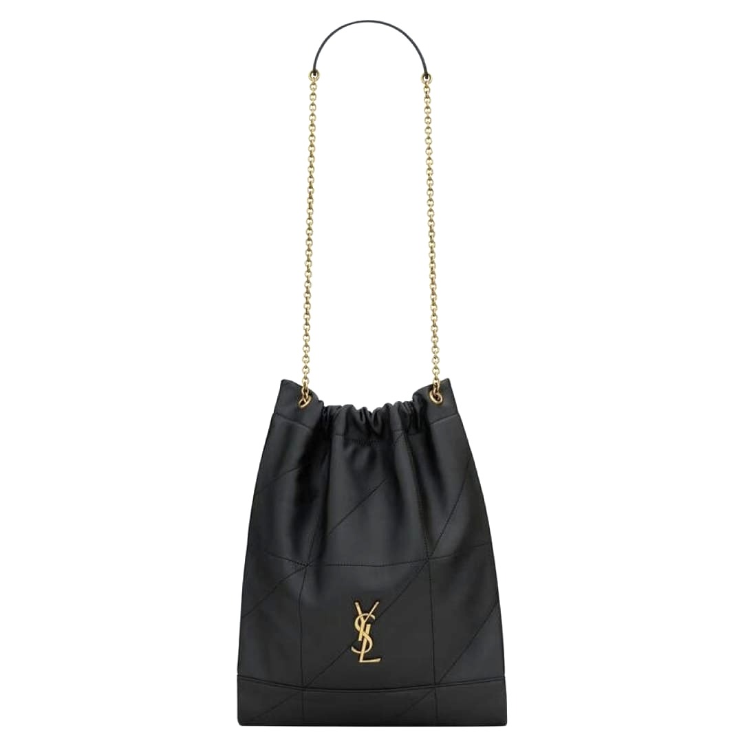 TÚI SAINT LAURENT JAMIE POCHON LAMBSKIN BLACK DA CỪU