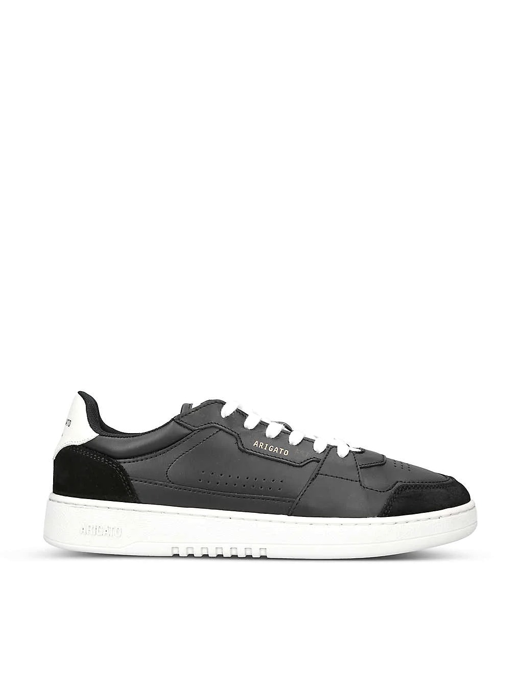 GIÀY AXEL ARIGATO Dice contrast-panel leather and suede low-top trainers