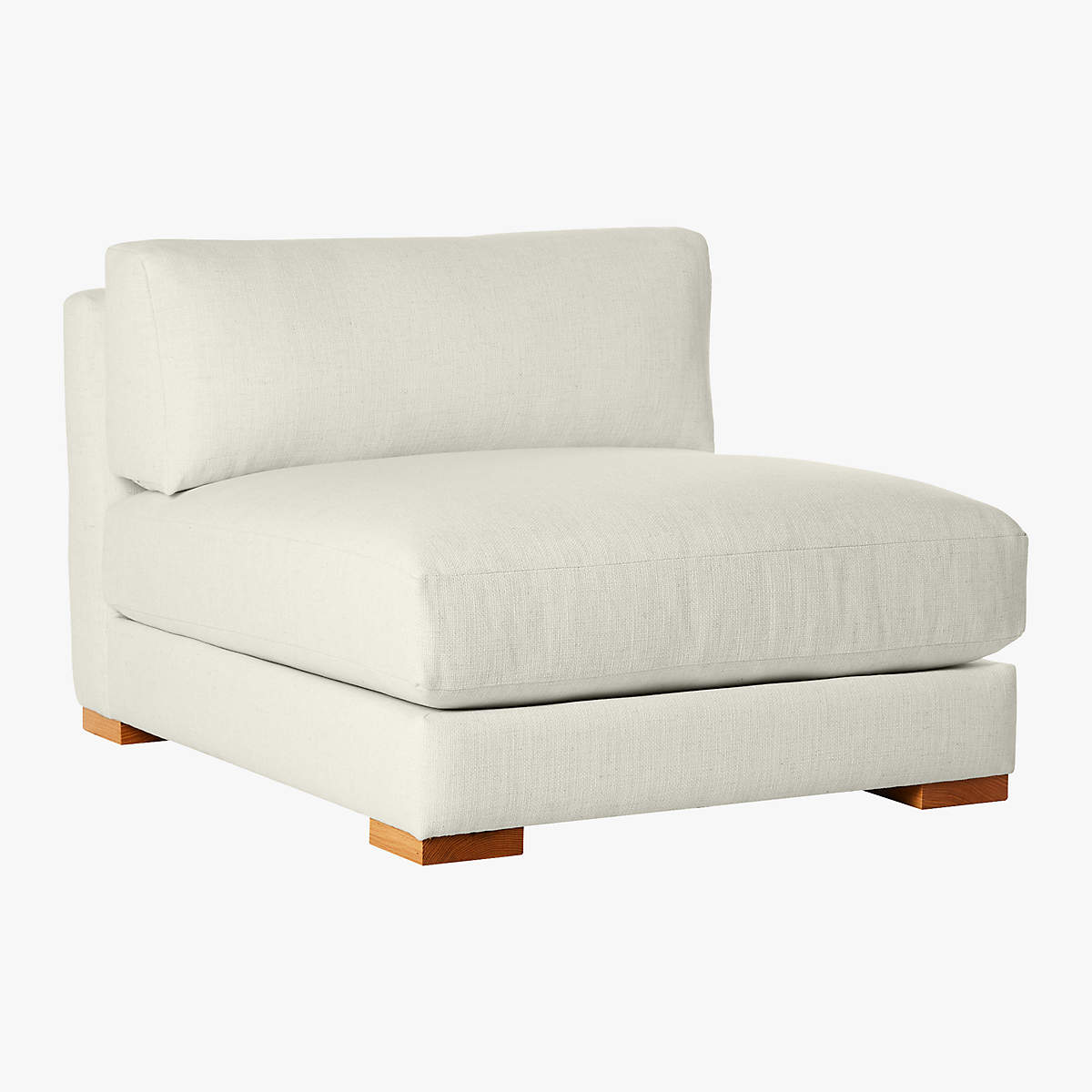 SOFA NỈ ESPRESSO VELVET ARMLESS CHAIR