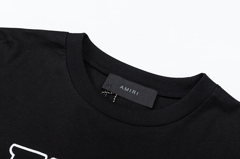 ÁO AMIRI T SHIRT MÀU ĐEN UNISEX