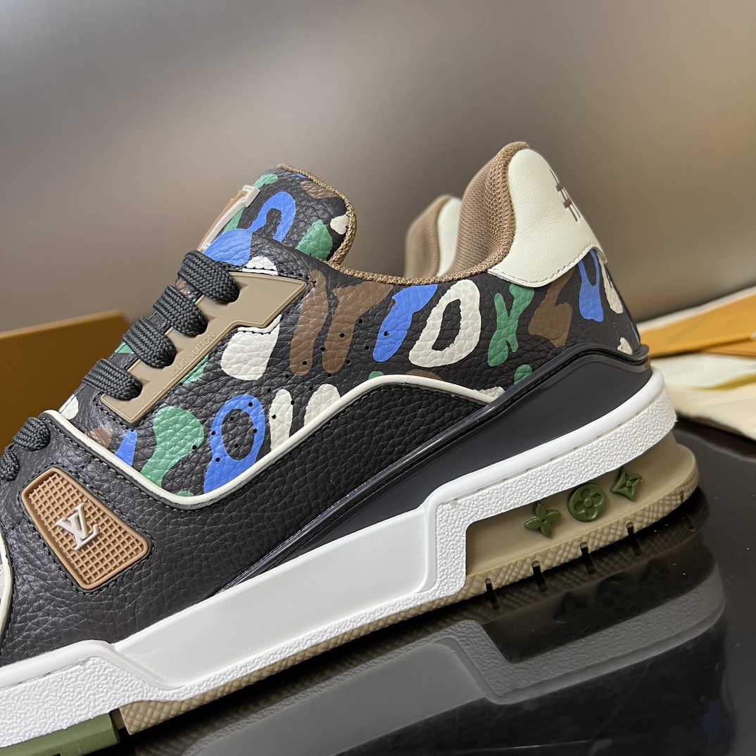 GIÀY LOUIS VUITTON TRAINER MONOGRAM SNEAKERS SHOES AAA