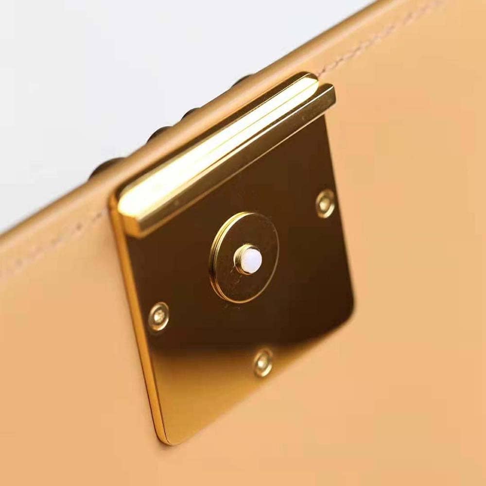 TÚI LOEWE Goya bằng da bê lụa màu nâu