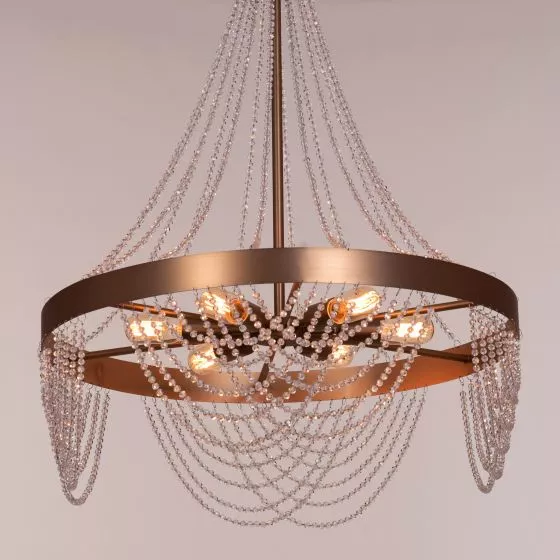 ĐÈN CHÙM LUXURY GLITTERS CRYSTAL CHANDELIER