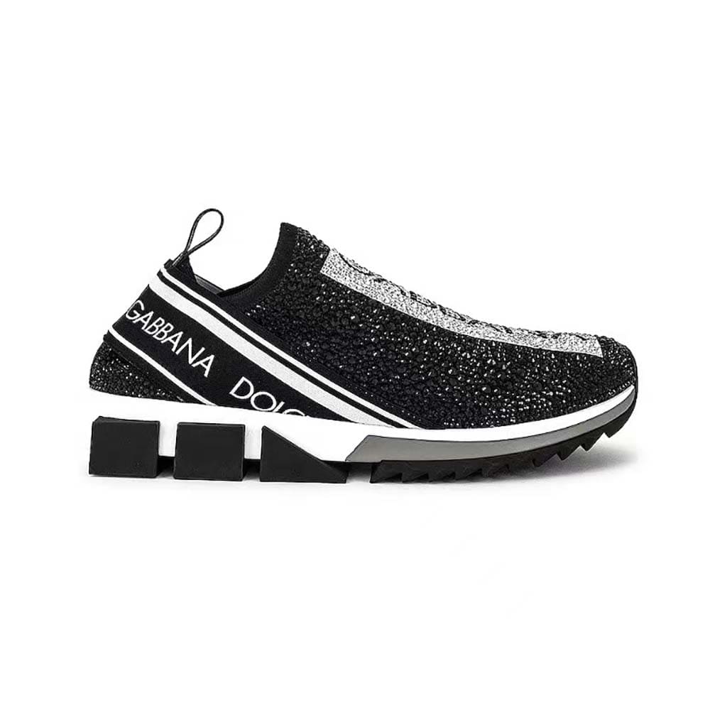 GIÀY DOLCE & GABBANA Men Fast Sneakers with Fusible Rhinestones TOP QUALITY SHOES AAA