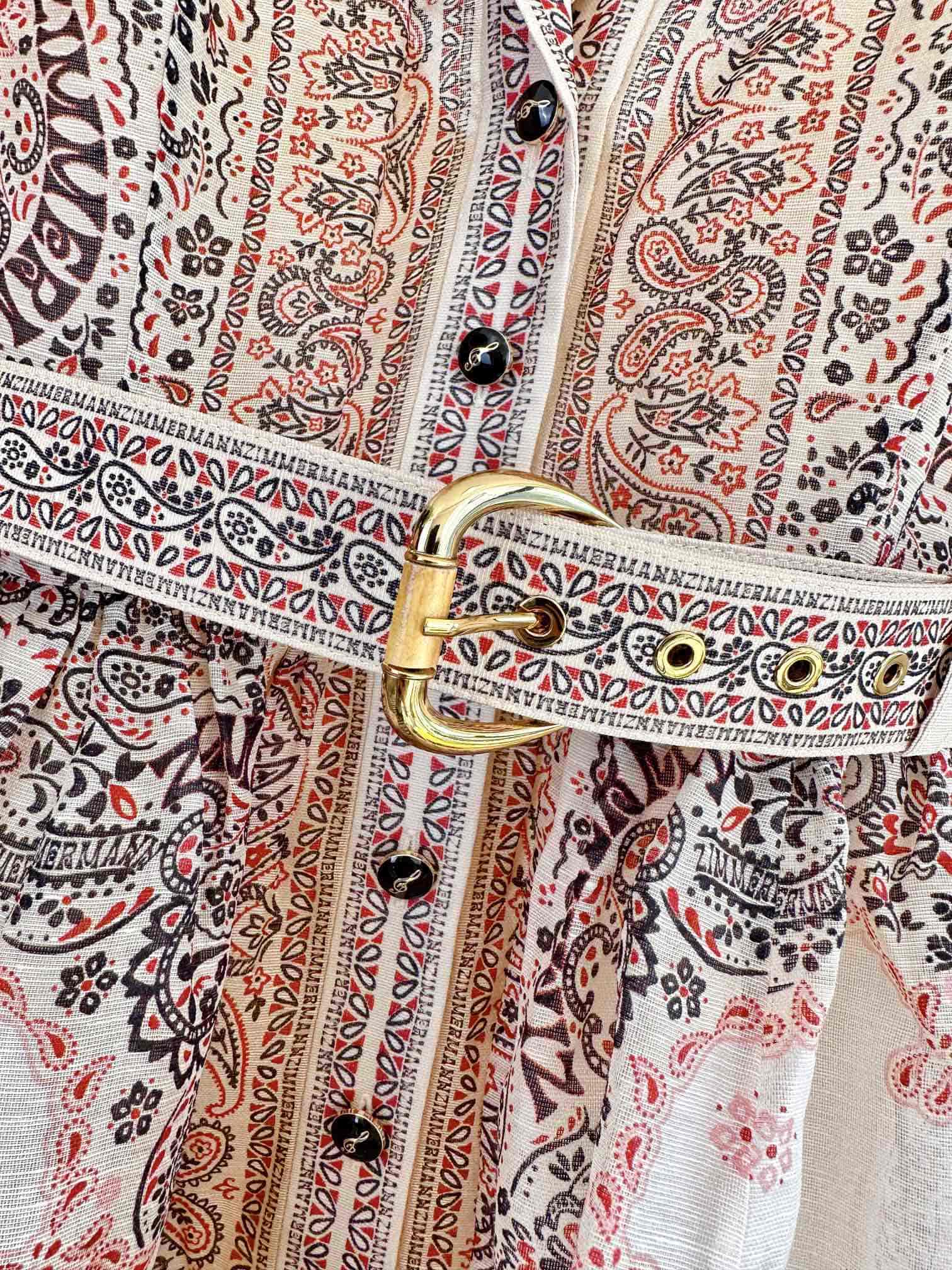 VÁY ZIMMERMANN Flower Vintage Dress